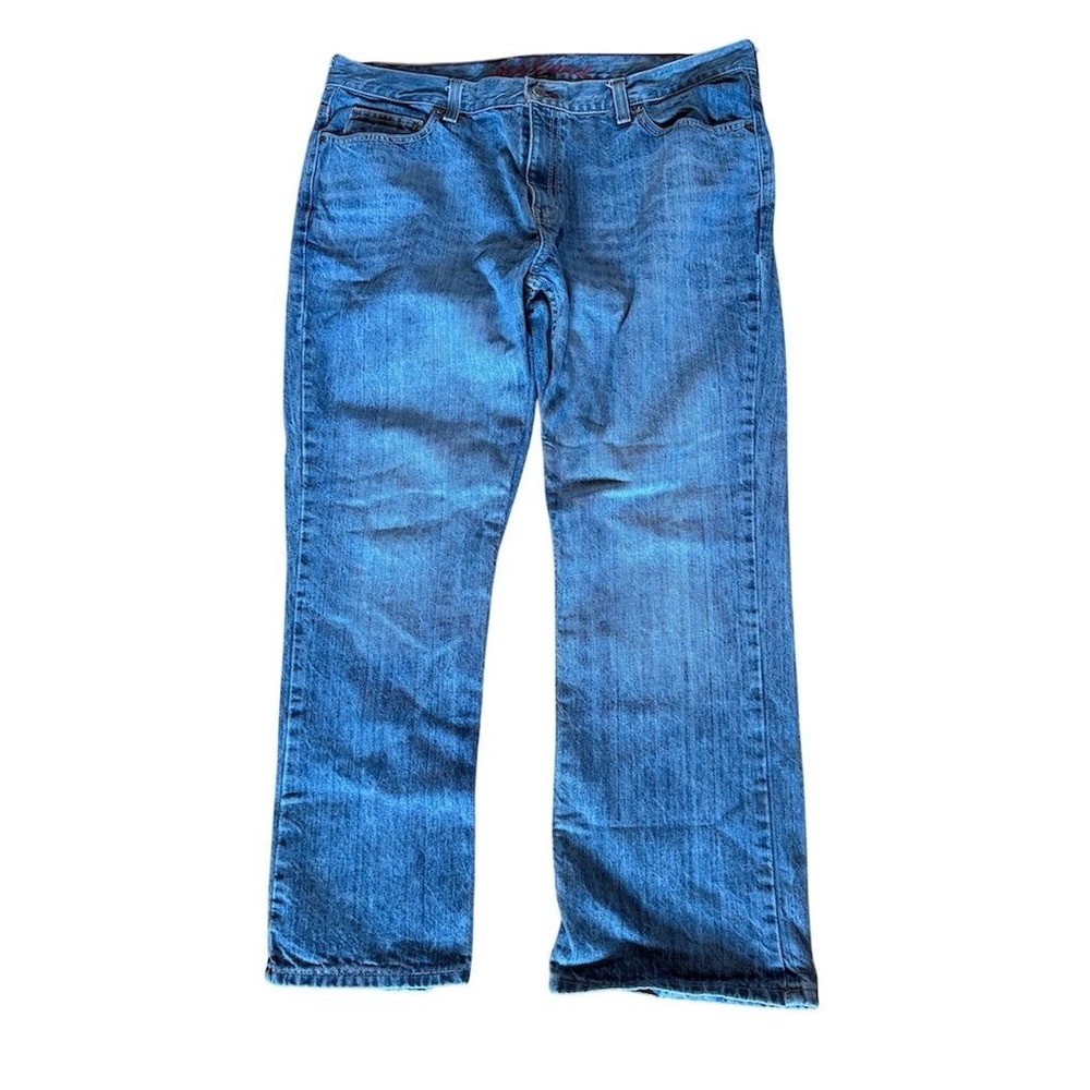 Red Camel Men's‎ Blue Straight Jeans Size 40x30 5-Pocket Design timeless